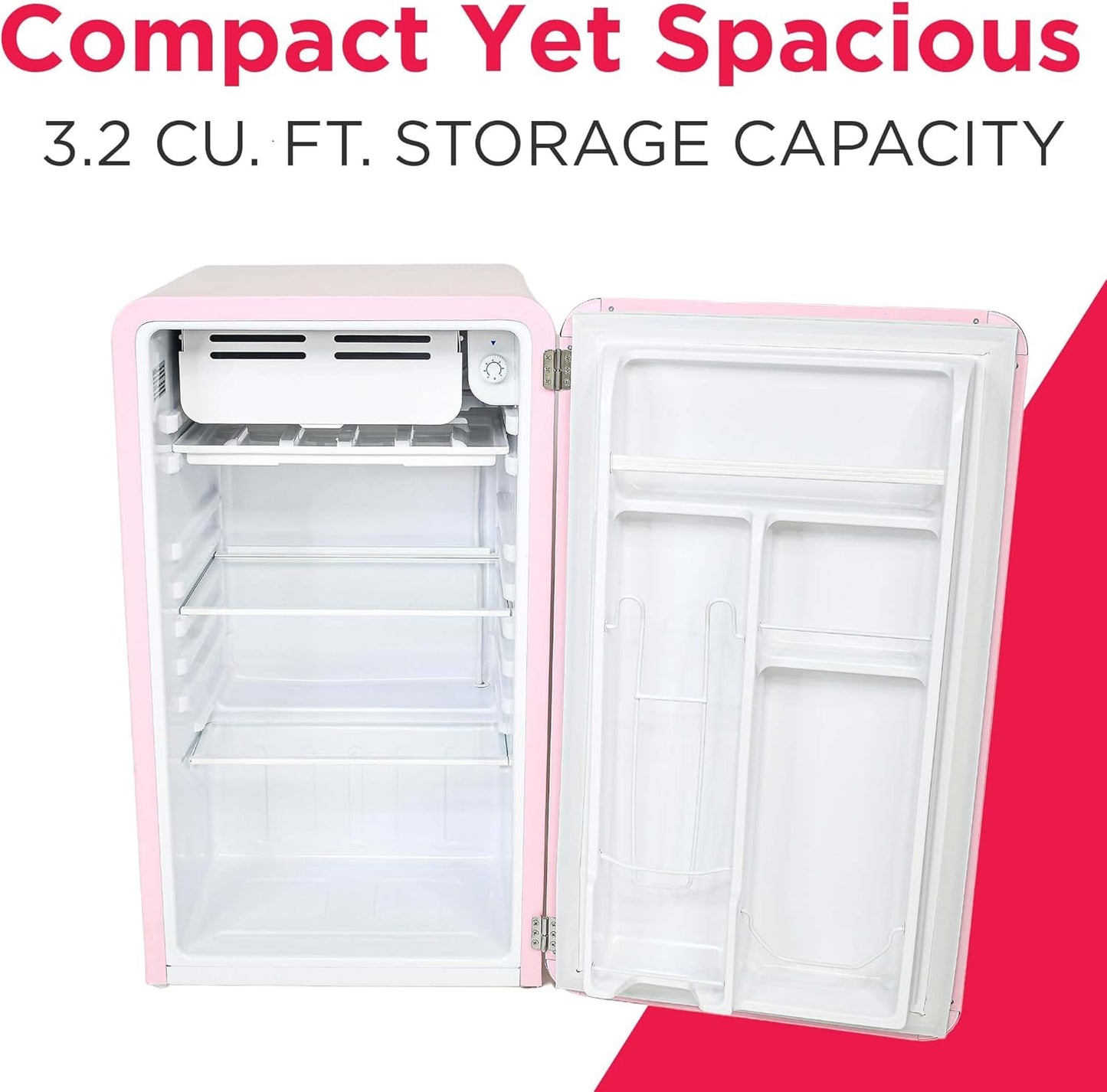 Mini frigo compatto CoolMate da 3,2 piedi cubi
