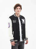 Varsity bomber jacket