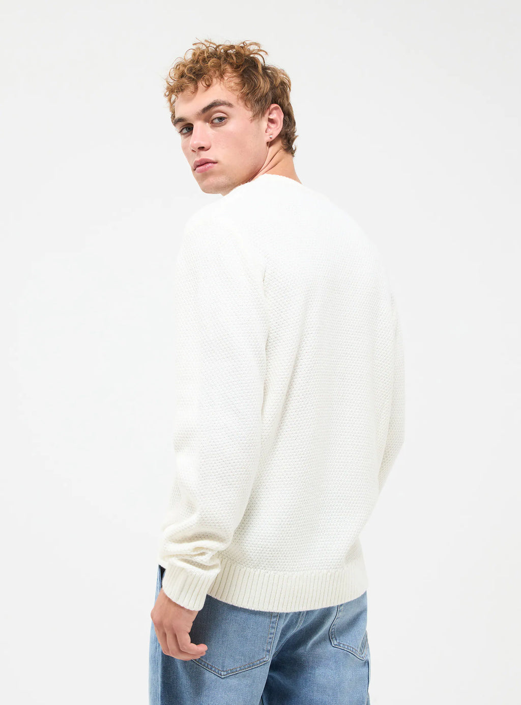 Cable knit sweater Wool